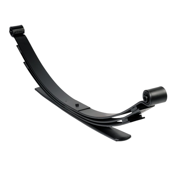 Molas parabólicas convencionais e feixes de mola